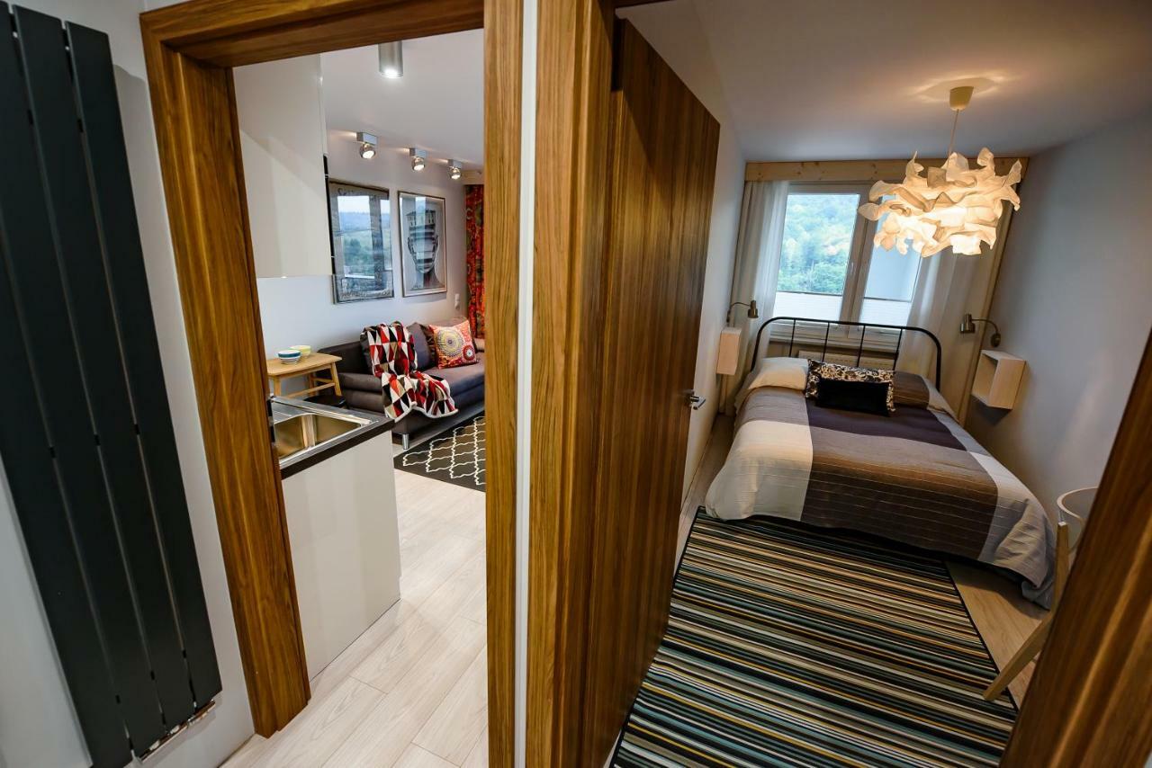 Ferienwohnung Przy Deptaku Krynica-Zdrój Exterior foto